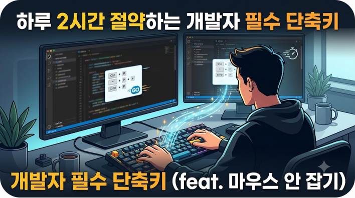 개발자를 위한 단축키 모음 (윈도우/맥)