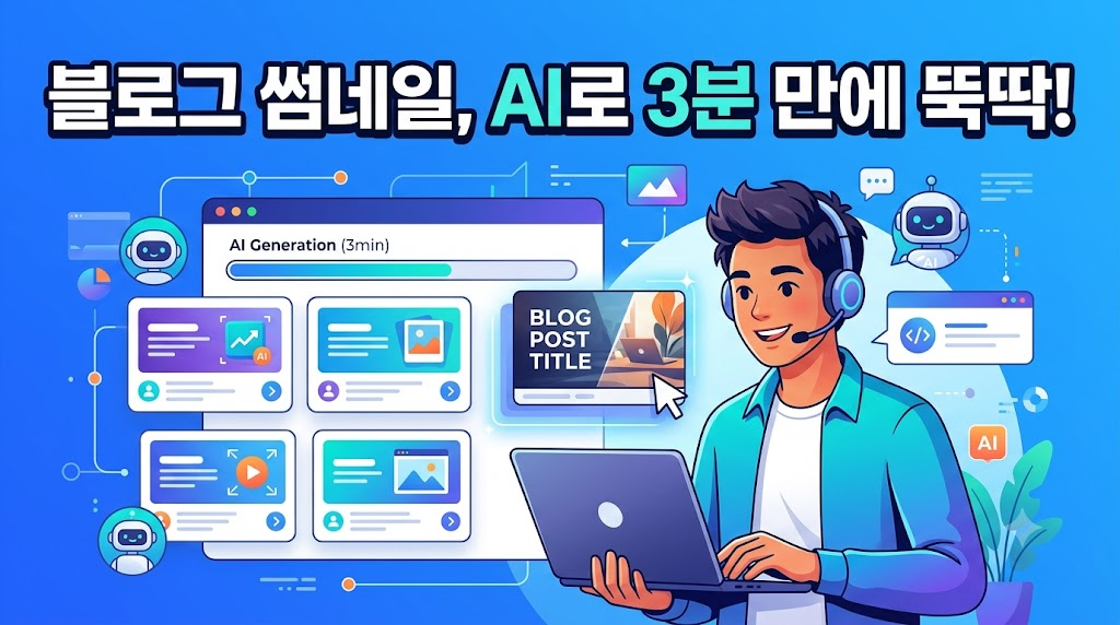 AI 이미지 생성 도구로 블로그 썸네일 만들기