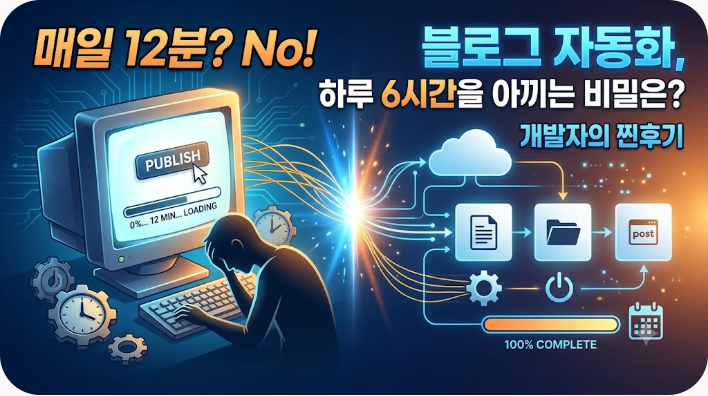 블로그 자동 포스팅 시스템 구축 경험담 (직접 만든 프로젝트 후기)