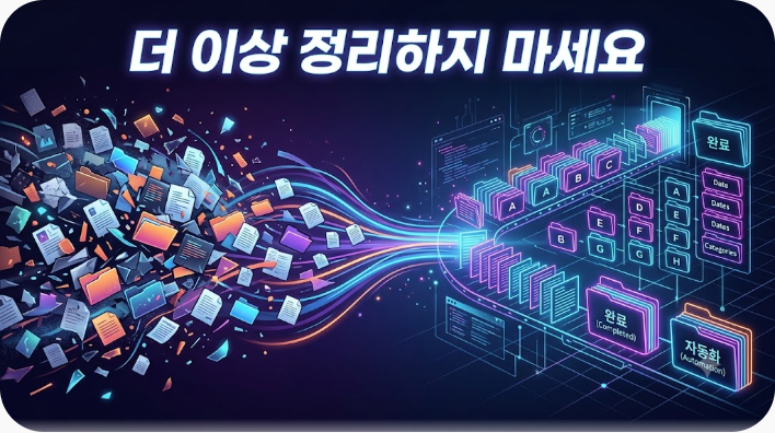 폴더 감시 자동화 — 파일이 들어오면 알아서 분류하는 스크립트 만들기