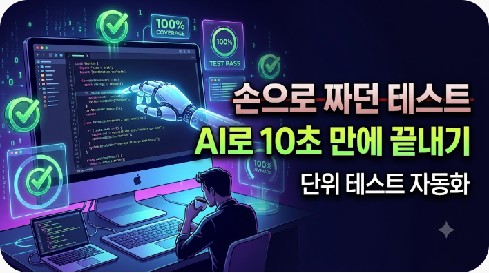 AI로 단위 테스트 자동 생성하는 법 — 프롬프트부터 커버리지 확인까지